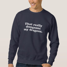 Dungeons My Dragons Sweatshirt - Navy