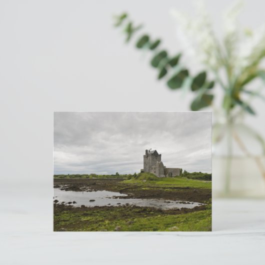 Dunguaire castle, Ierland briefkaart (Staand voorkant)