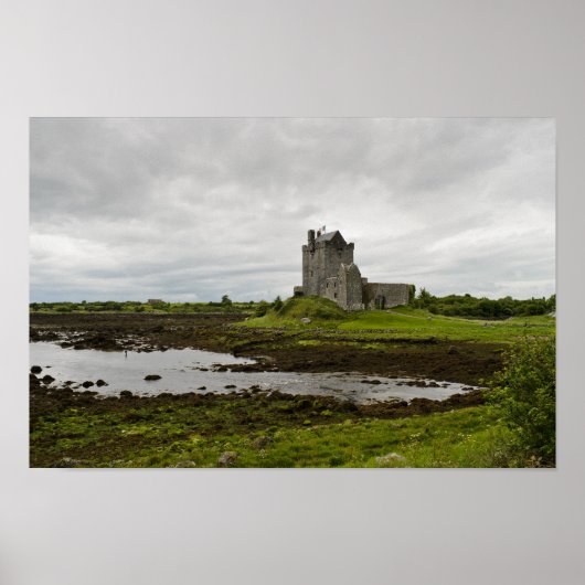 Dunguaire castle, Ierland poster (Voorkant)