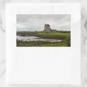 Dunguaire castle, Ierland rechthoekige sticker (Tas)