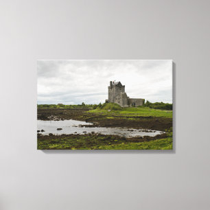 Dunguaire castle, Ierse canvasafdruk Canvas Afdruk