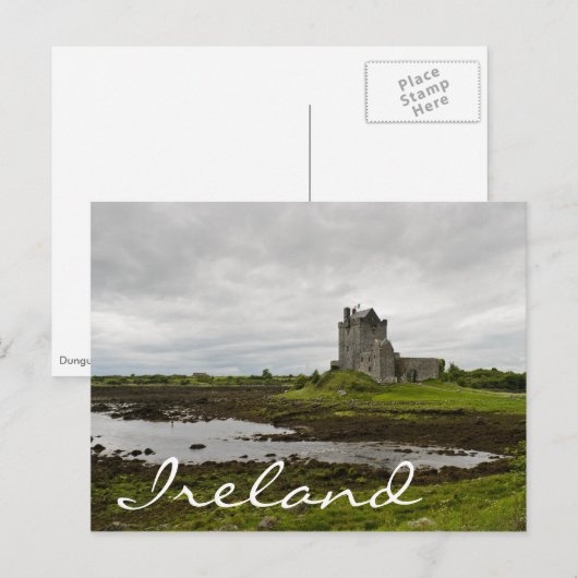 Dunguaire castle, Ireland text briefkaart (Voorkant / Achterkant)