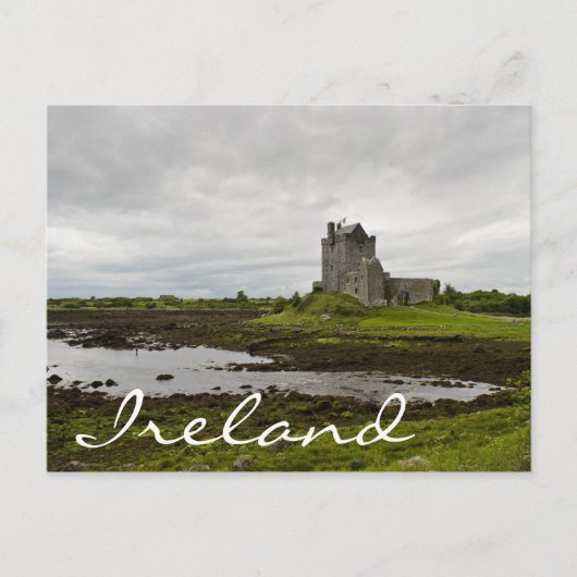 Dunguaire castle, Ireland text briefkaart (Voorkant)