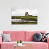 Dunguaire kasteel, Ierland canvas (Insitu (Woonkamer))