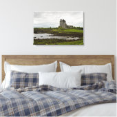Dunguaire kasteel, Ierland canvas print (Insitu (Slaapkamer))