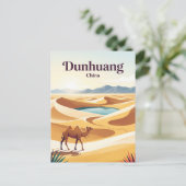 Dunhuang China Briefkaart (Staand voorkant)
