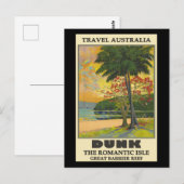 Dunk, Australië Briefkaart (Voorkant / Achterkant)