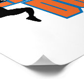 dunk basketbalontwerp poster (Hoek)