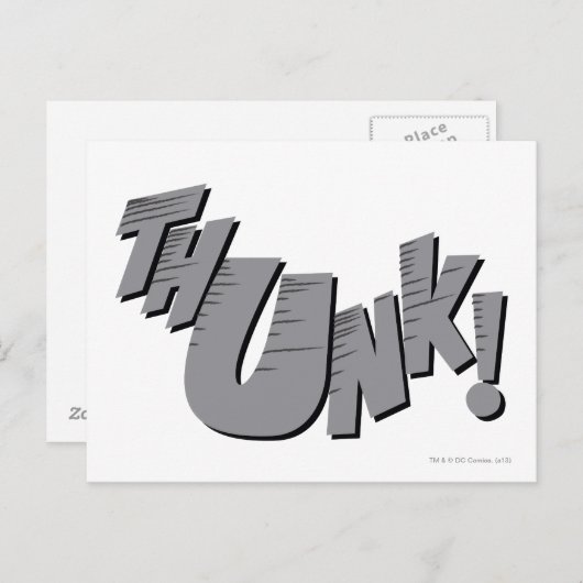 DUNK! BRIEFKAART (Voorkant / Achterkant)