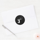 Dunk Bysketbyll Speler Slam Dunk Byller Bysketbyll Ronde Sticker (Envelop)