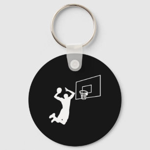 Dunk Bysketbyll Speler Slam Dunk Byller Bysketbyll Sleutelhanger