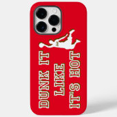 DUNK HET ALS HET IS HOT grappige basketbal Case-Mate iPhone Case (Achterkant)
