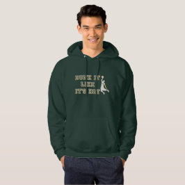 DUNK HET ALS HET IS HOT grappige basketbal Hoodie
