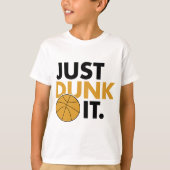 Dunk het gewoon t-shirt (Voorkant)