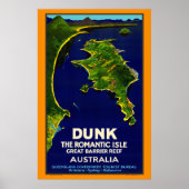 Dunk Island Vintage Poster (Voorkant)