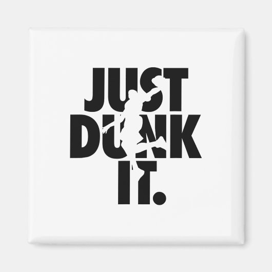 Dunk it Sketll Silhouette Magneet (Voorkant)