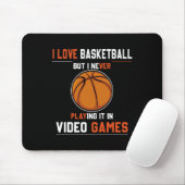 Dunk leuke basketbalcoach muismat (Met muis)