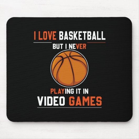 Dunk leuke basketbalcoach muismat (Voorkant)