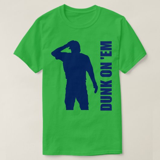 Dunk op Em 8 T-shirt (Design voorkant)