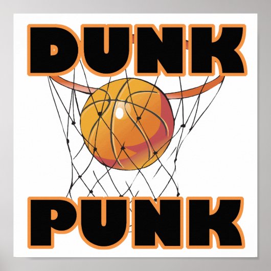 Dunk Punk Poster (Voorkant)
