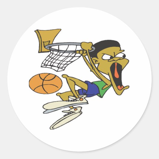 Dunk Ronde Sticker (Voorkant)