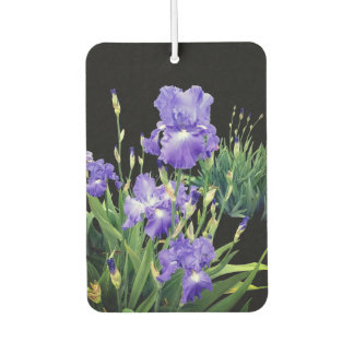 Dunkelblaue Irisblüten Luchtverfrisser