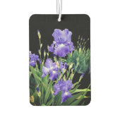 Dunkelblaue Irisblüten Luchtverfrisser (Achterkant)