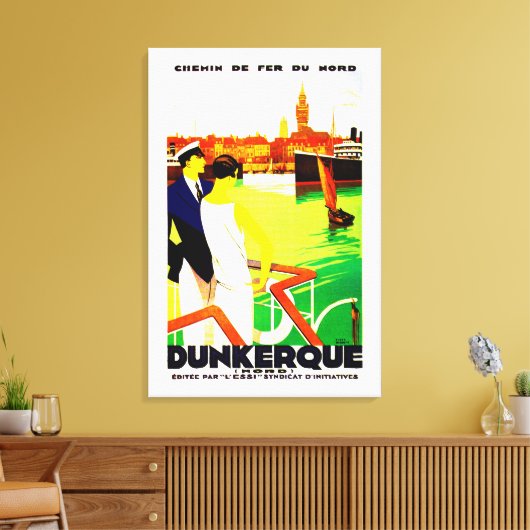 Dunkerque Canvas Afdruk (Insitu (Woonkamer))