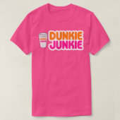 Dunkie Junkie Coffee Love Funny Coffee Saying 2022 T-shirt (Design voorkant)