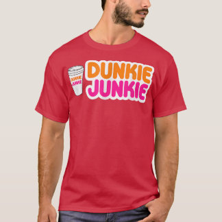 Dunkie Junkie Coffee Love Funny Coffee Saying 2022 T-shirt