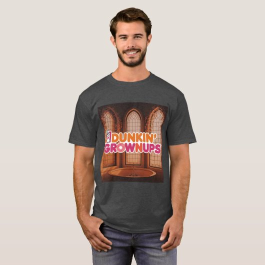 Dunkin' Grownups T-shirt (Voorkant volledig)