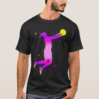 Dunking basketball player basket basketball playe t-shirt
