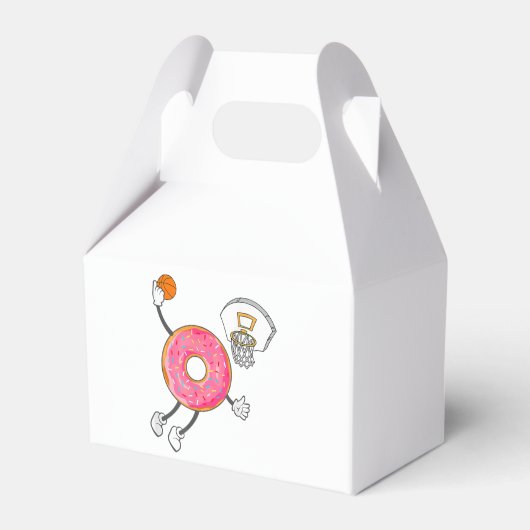 Dunking Donut Hole Food Champ Bedankdoosjes (Voorkant Zijde)