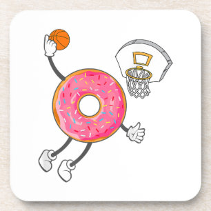 Dunking Donut Hole Food Champ Bier Onderzetter