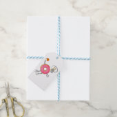 Dunking Donut Hole Food Champ Cadeaulabel (Met Touw)