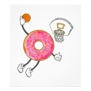 Dunking Donut Hole Food Champ Foto Afdruk
