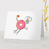 Dunking Donut Hole Food Champ Kaart (Gele Bloem)