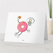 Dunking Donut Hole Food Champ Kaart (Achterkant)