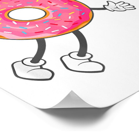 Dunking Donut Hole Food Champ Poster (Hoek)