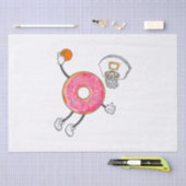 Dunking Donut Hole Food Champ Tissuepapier (Craft)