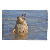 Dunking Duck Kussensloop (Achterkant)