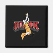Dunking Dunk Basketbal Magneet (Voorkant)