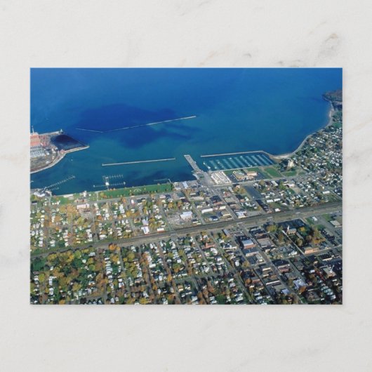 Dunkirk Aerial Foto Briefkaart (Voorkant)