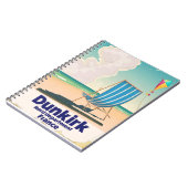 Dunkirk Beach reisposter Notitieboek (Linkerzijde)
