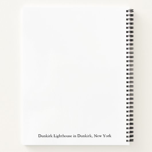 Dunkirk Lighthouse notitieboek (Achterkant)