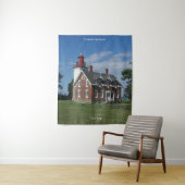 Dunkirk Lighthouse tapestry Wandkleed (In situ)