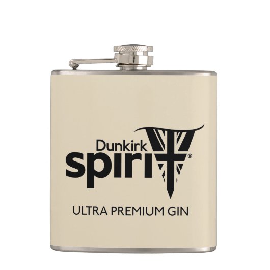 Dunkirk Spirit Flask Heupfles (Voorkant)