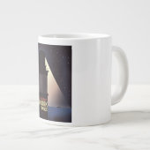 Dunkirk Vuurtoren reisposter. Grote Koffiekop (Voorkant rechts)