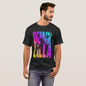 Dunkzilla Basketball Player Basketballer Sports Du T-shirt (Voorkant volledig)