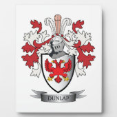 Dunlap Family Crest Coat. Fotoplaat (Voorkant)